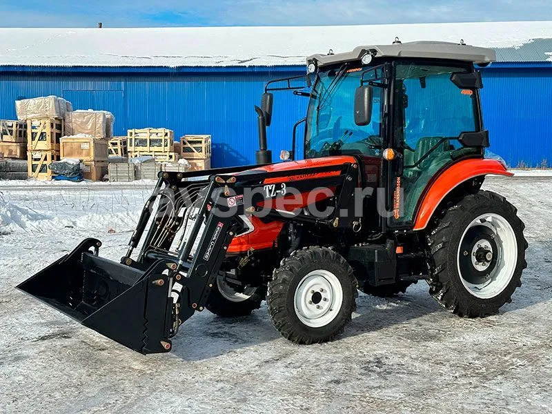 Трактор Кентавр Т-654С с челюстным погрузчиком